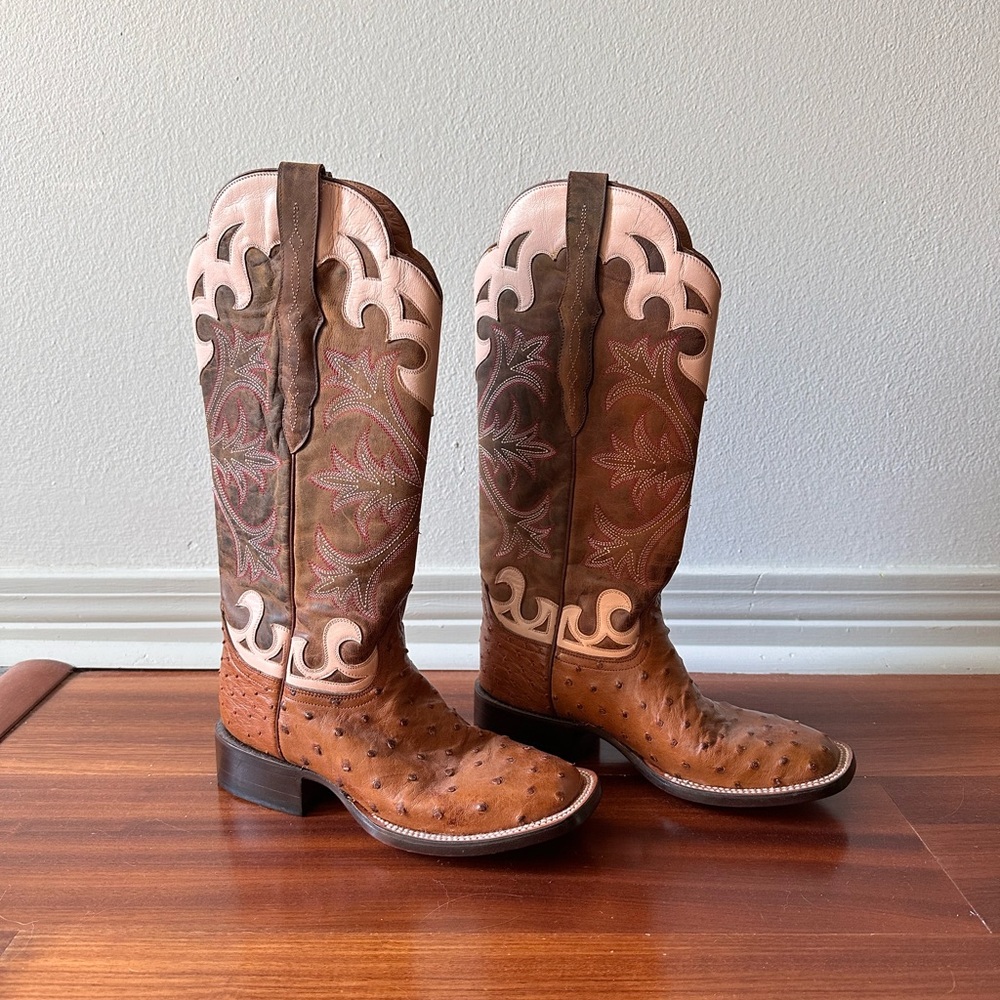 Women’s Lucchese Ostrich Boots